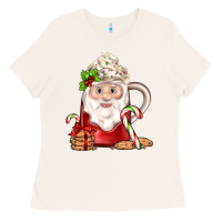 Bone santa coffee Ladies Tee - JahusDesignShop