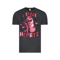 Vintage Black i steal hearts Vintage Tee - MaliasSmallBusiness
