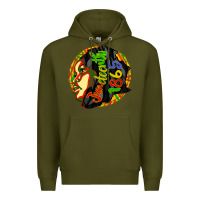 Army Green juneteenth 1865 Premium Hoodie - CowGirlArtShop