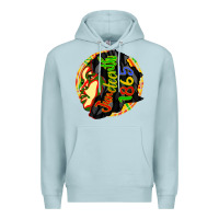 Blue Mist juneteenth 1865 Premium Hoodie - CowGirlArtShop