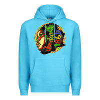 Ocean Blue juneteenth 1865 Premium Hoodie - CowGirlArtShop