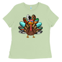 Matcha thanksgiving turkey Ladies Tee - RanaPortraitStore