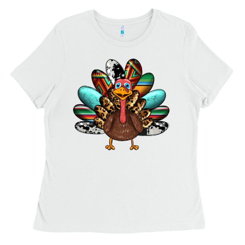 Thanksgiving Turkey Ladies Tee by RanaPortraitStore | Teevron