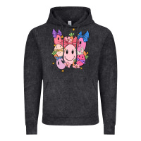 Soft Pink Easter Vintage Hoodie | Teevron