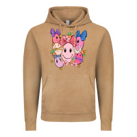 Vintage Camel soft pink easter Vintage Hoodie - MaliasSmallBusiness