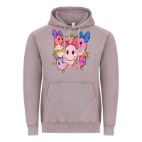 Vintage Zinc soft pink easter Vintage Hoodie - MaliasSmallBusiness