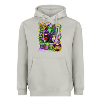 Moon Dust mardi gras gnomies truck Heavyweight Hoodie - CowGirlArtShop