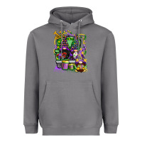 Storm mardi gras gnomies truck Heavyweight Hoodie - CowGirlArtShop