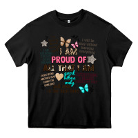 Black i am proud of all that i am Heavy Core Tee - Artiststas