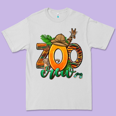 Zoo Crew Premium Tee Designed By Adodesignshop