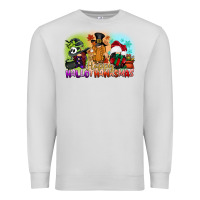 Dove Grey happy hallothanksmas gnomes Premium Sweatshirt - CowGirlArtShop