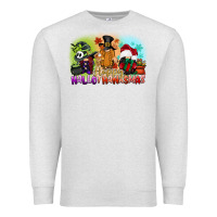 Oatmeal Heather happy hallothanksmas gnomes Premium Sweatshirt - CowGirlArtShop