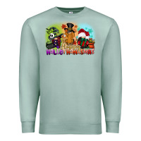 Seafoam happy hallothanksmas gnomes Premium Sweatshirt - CowGirlArtShop