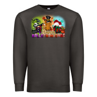 Smoke happy hallothanksmas gnomes Premium Sweatshirt - CowGirlArtShop