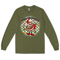 Army Green boojee christmas cake with belt bag Long Sleeve Tee - MaliasSmallBusiness