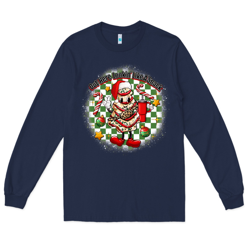 Boojee Christmas Cake With Belt Bag Long Sleeve Tee by MaliasSmallBusiness | Teevron
