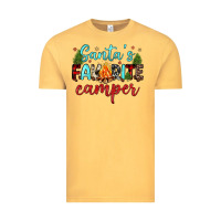 Vintage Mustard santa s favorite camper Vintage Tee - JahusDesignShop