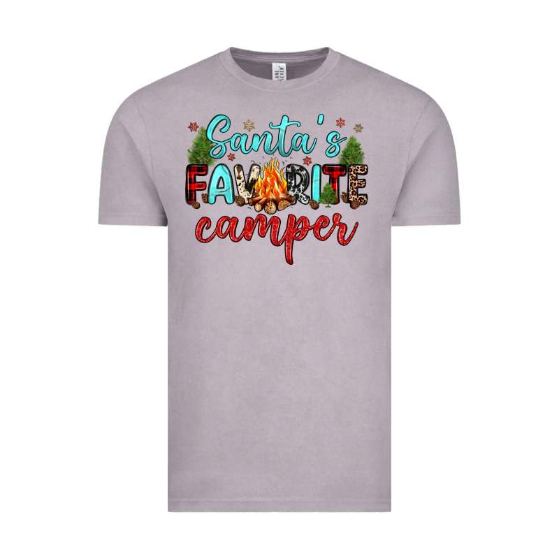 Santa S Favorite Camper Vintage Tee by JahusDesignShop | Teevron