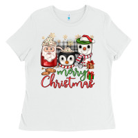 White merry Christmas coffee Ladies Tee - JahusDesignShop