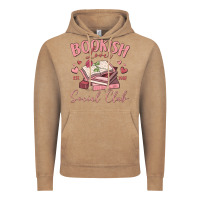 Vintage Coffee bookish lover social club Vintage Hoodie - MaliasSmallBusiness