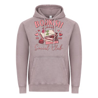 Vintage Zinc bookish lover social club Vintage Hoodie - MaliasSmallBusiness
