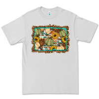 Dove Grey Fall pumpkin Premium Tee - Artiststas