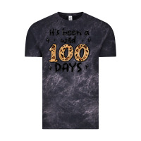 Cloud Black its been a wild 100 days Vintage Tee - MaliasSmallBusiness