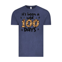 Vintage Denim its been a wild 100 days Vintage Tee - MaliasSmallBusiness