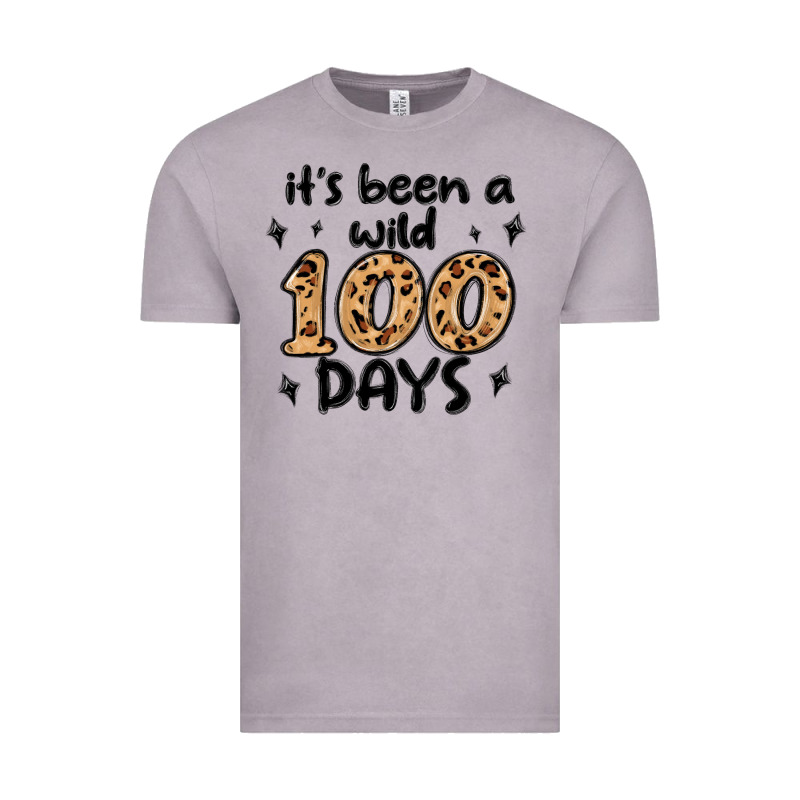 Its Been A Wild 100 Days Vintage Tee by MaliasSmallBusiness | Teevron