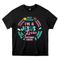 Black i'm a jesus lovin' Heavy Core Tee - Artiststas