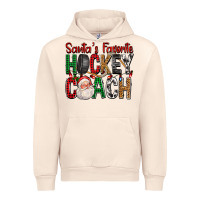 Sandshell Santa's Favorite Hockey Coach For Christmas Urban Hoodie - FaDigitalArtStudio