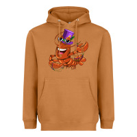 Meerkat mardi gras crawfish Heavyweight Hoodie - CowGirlArtShop