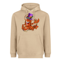 Mushroom mardi gras crawfish Heavyweight Hoodie - CowGirlArtShop