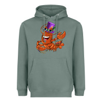 Sage mardi gras crawfish Heavyweight Hoodie - CowGirlArtShop
