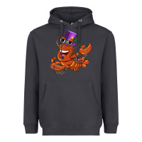 Smoke mardi gras crawfish Heavyweight Hoodie - CowGirlArtShop