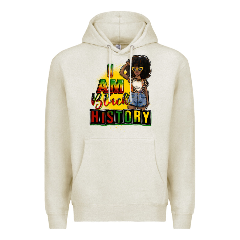 I Am Black History Juneteenth Premium Hoodie by CowGirlArtShop | Teevron