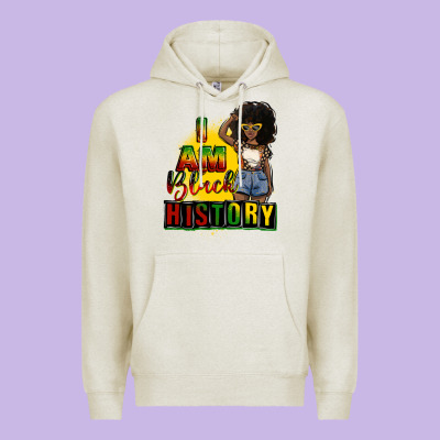 I Am Black History Juneteenth Premium Hoodie Designed By Cowgirlartshop