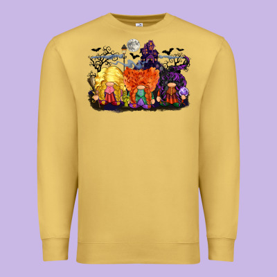 Hocus Pocus Gnomes Premium Sweatshirt Designed By Cowgirlartshop