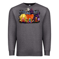 Charcoal Heather hocus pocus gnomes Premium Sweatshirt - CowGirlArtShop