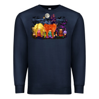 Navy hocus pocus gnomes Premium Sweatshirt - CowGirlArtShop