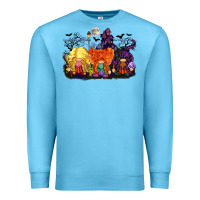 Ocean Blue hocus pocus gnomes Premium Sweatshirt - CowGirlArtShop
