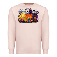 Pale Pink hocus pocus gnomes Premium Sweatshirt - CowGirlArtShop