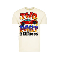 Vintage Arctic two fast two curious boys birthday racing car Vintage Tee - MaliasSmallBusiness
