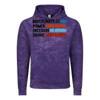 Cloud Purple indepence power freedom brave Vintage Hoodie - MaliasSmallBusiness
