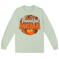 Matcha Thankful Mama Long Sleeve Tee - MaliasSmallBusiness