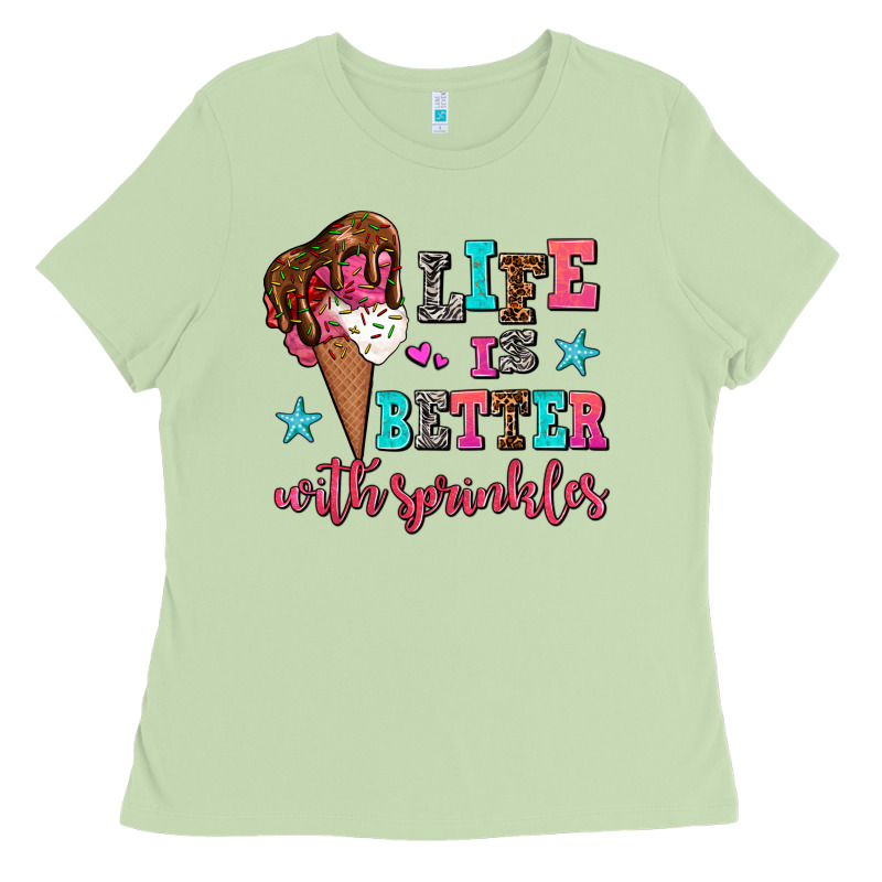 Life Is Better With Sprinkles Ladies Tee by AdoDesignShop | Teevron