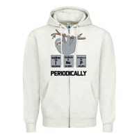 Oatmeal Heather Periodically Zipper Hoodie - Bettercallsaul