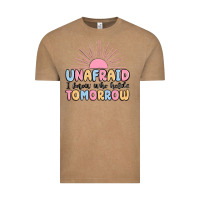 Vintage Coffee unafraid i know who holds tomorrow Vintage Tee - MaliasSmallBusiness