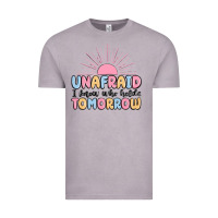 Vintage Zinc unafraid i know who holds tomorrow Vintage Tee - MaliasSmallBusiness