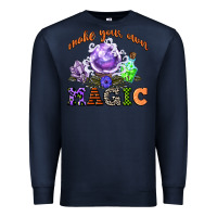 Navy make your own magic Premium Sweatshirt - CowGirlArtShop